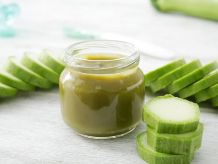 Purée légumes verts