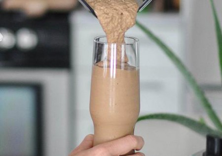 Smoothie guerrier au chocolat