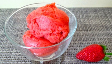 sorbet fraise magimix sorbetière
