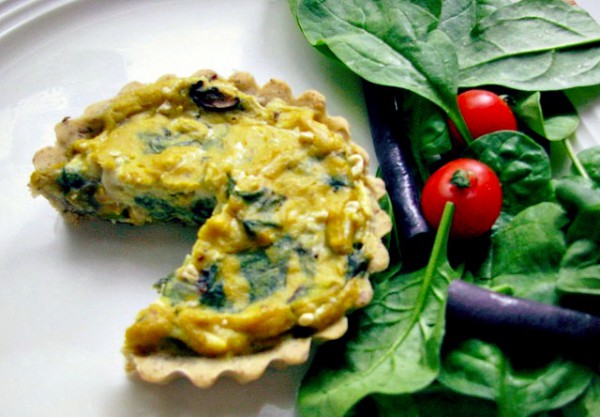 Réaliser des mini-quiches végétaliennes simple